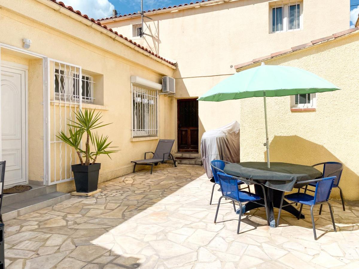 Chambre Climatisee Lit Double Dans Villa - Proche Centre Tramway Montpellier Exterior foto