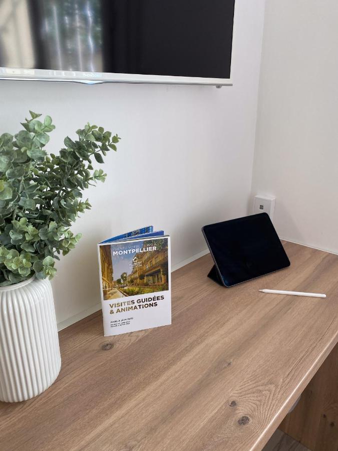 Chambre Climatisee Lit Double Dans Villa - Proche Centre Tramway Montpellier Exterior foto